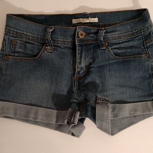 Women's blue jean shorts size 24 forever 21